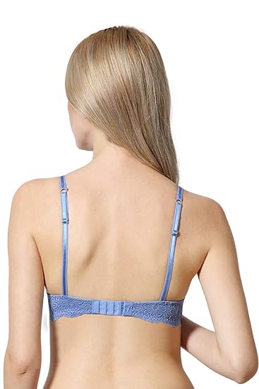 Van Heusen Women’s Cotton Padded Flexi-Wire T-Shirt Bra – Anti-Bacterial, Breathable Cups, Plush Back, No-Slip Straps